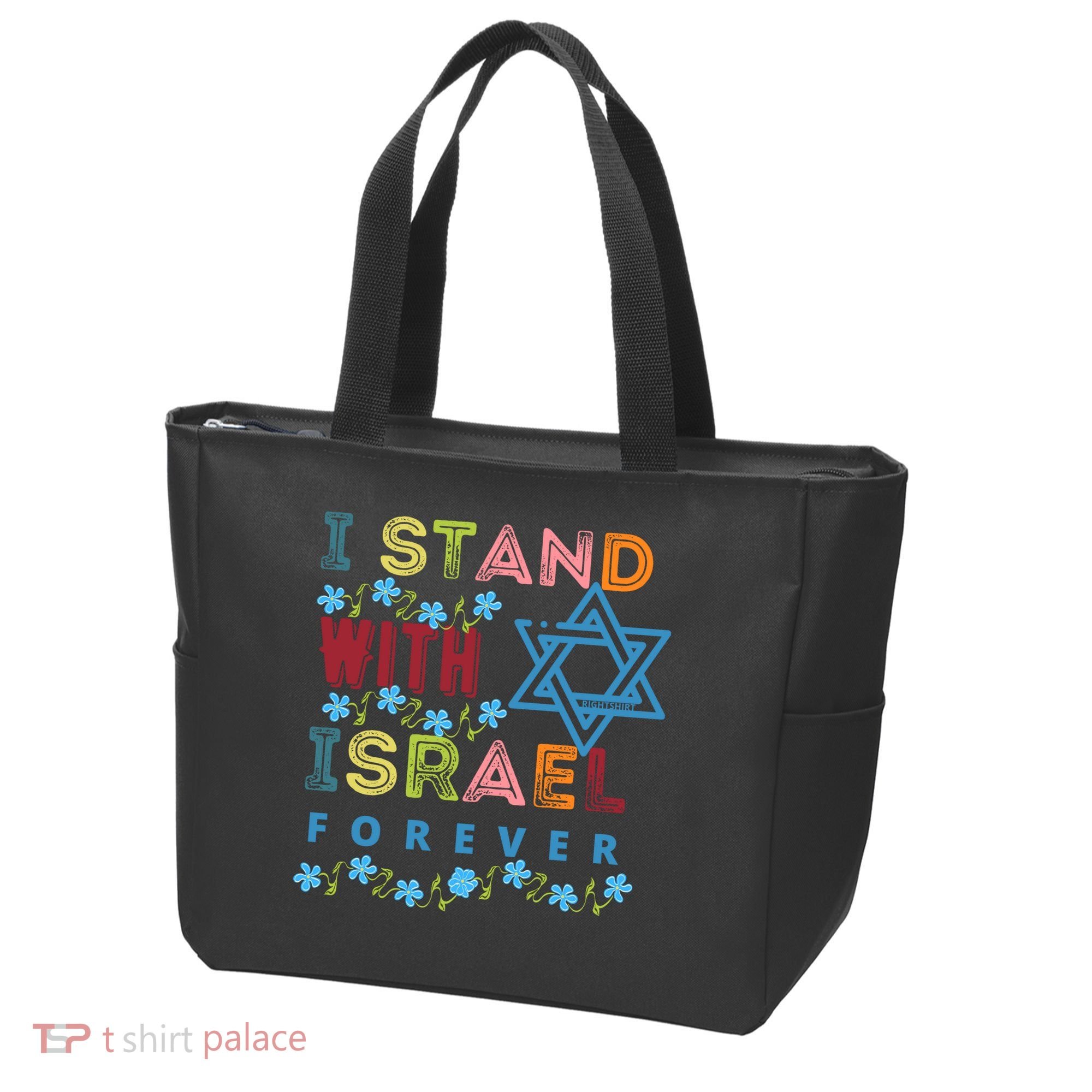 I Stand With Israel Forever/ Christians Supporting Jewish Tote Bag