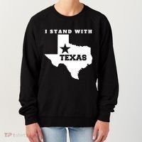I Stand With Texas Women's Sweatshirt thumb 0