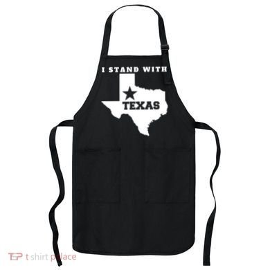 I Stand With Texas Apron