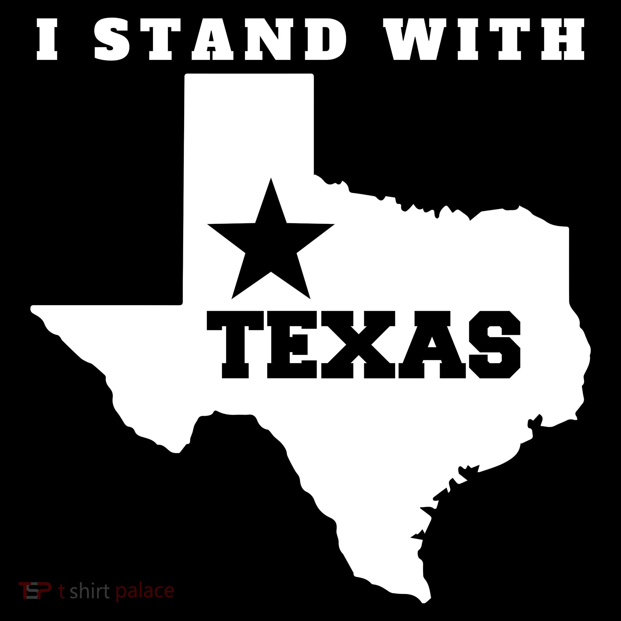 I Stand With Texas Apron