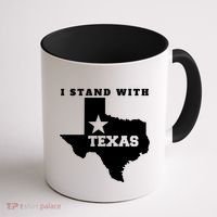 I Stand With Texas Coffee Mug thumb 1
