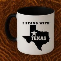I Stand With Texas Coffee Mug thumb 2
