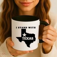 I Stand With Texas Coffee Mug thumb 3