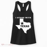 I Stand With Texas Women's Tank Top thumb 0