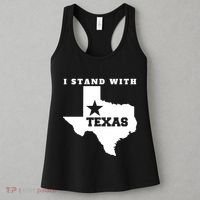 I Stand With Texas Women's Tank Top thumb 3