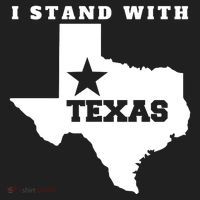 I Stand With Texas Golf Towel thumb 3