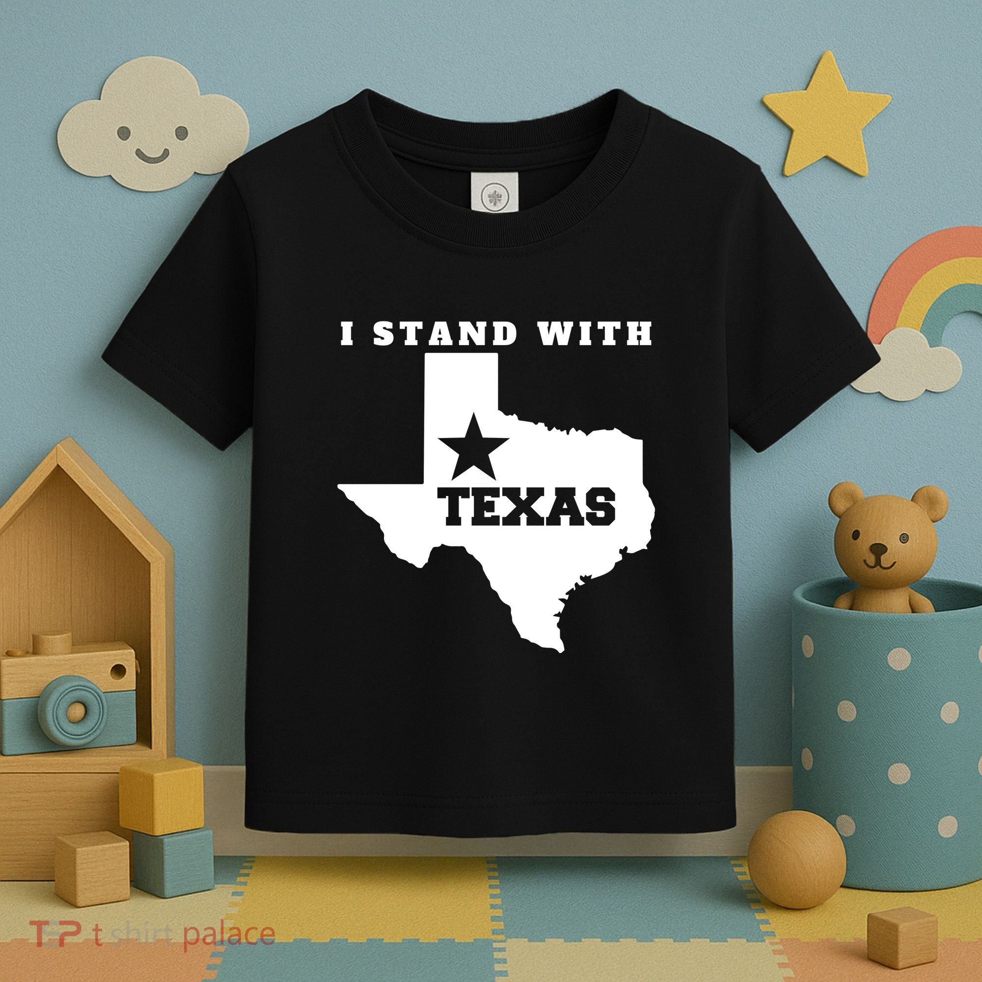 I Stand With Texas Toddler T-Shirt