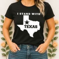 I Stand With Texas Women's T-Shirt thumb 2