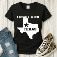 I Stand With Texas Women's T-Shirt thumb 3