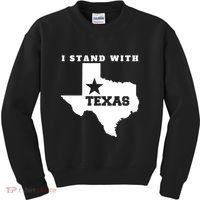 I Stand With Texas Kids Sweatshirt thumb 0