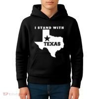 I Stand With Texas Kids Hoodie thumb 4