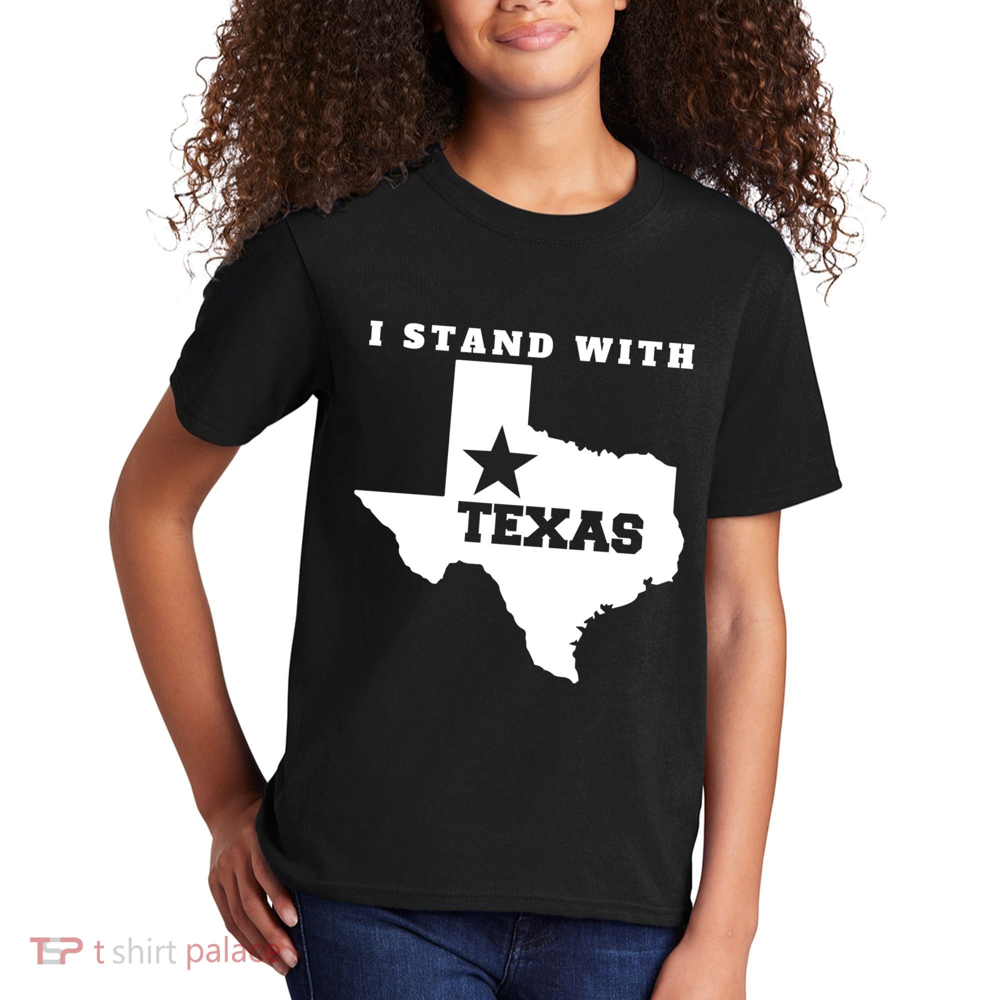I Stand With Texas Kids T-Shirt