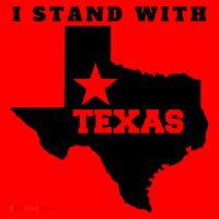 I Stand With Texas Santa Hat thumb 1