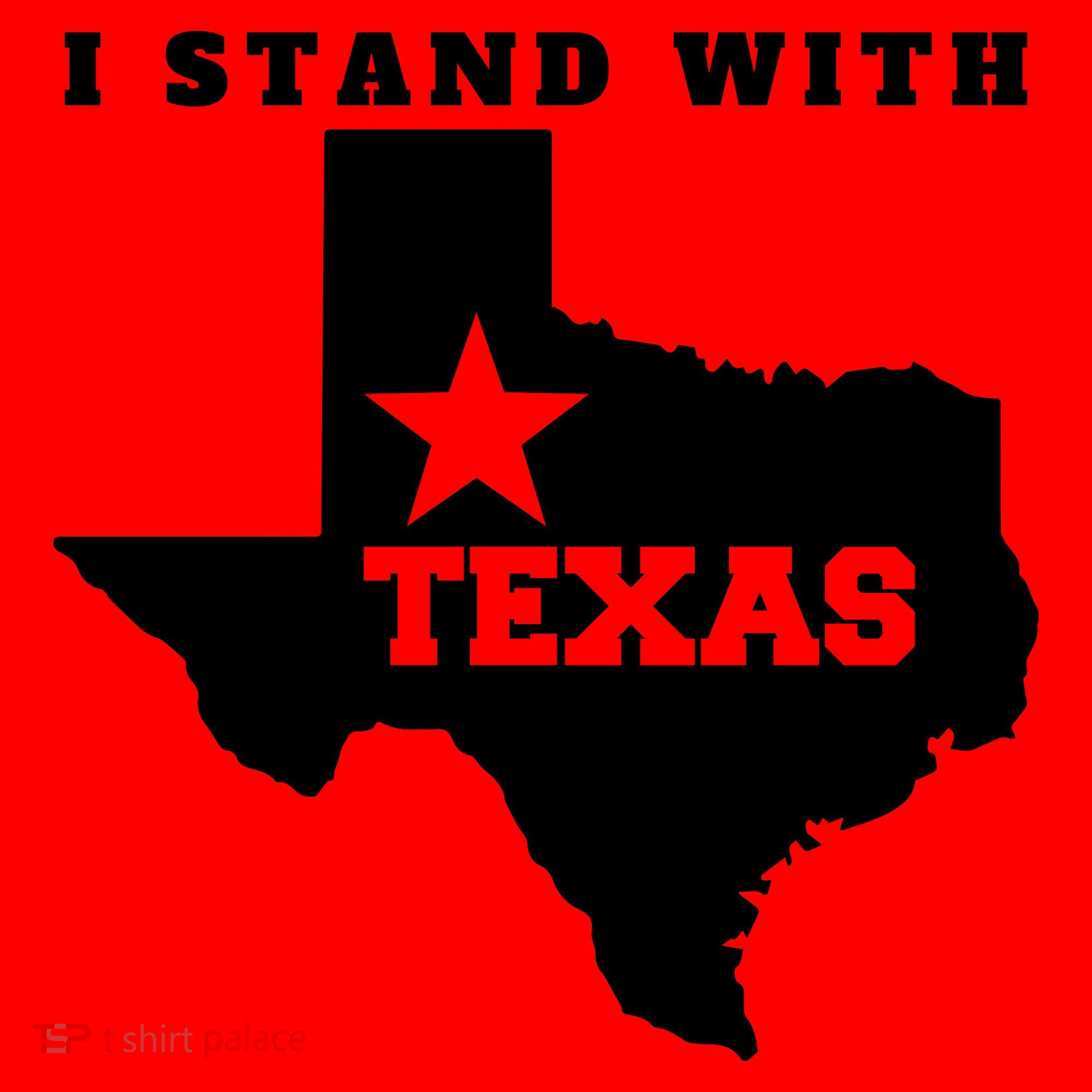 I Stand With Texas Santa Hat