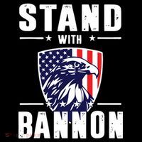 I Stand With Bannon Patriotic Sweatshirt thumb 3