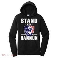 I Stand With Bannon Patriotic Women's Hoodie thumb 0
