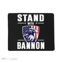 I Stand With Bannon Patriotic Mousepad thumb 0