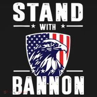 I Stand With Bannon Patriotic Kids Hoodie thumb 5