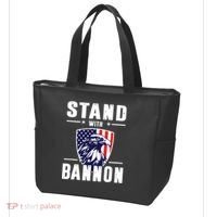 I Stand With Bannon Patriotic Tote Bag thumb 3