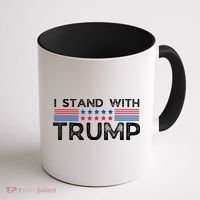 I Stand With President Trump Coffee Mug thumb 1