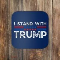 I Stand With President Trump Coaster thumb 0