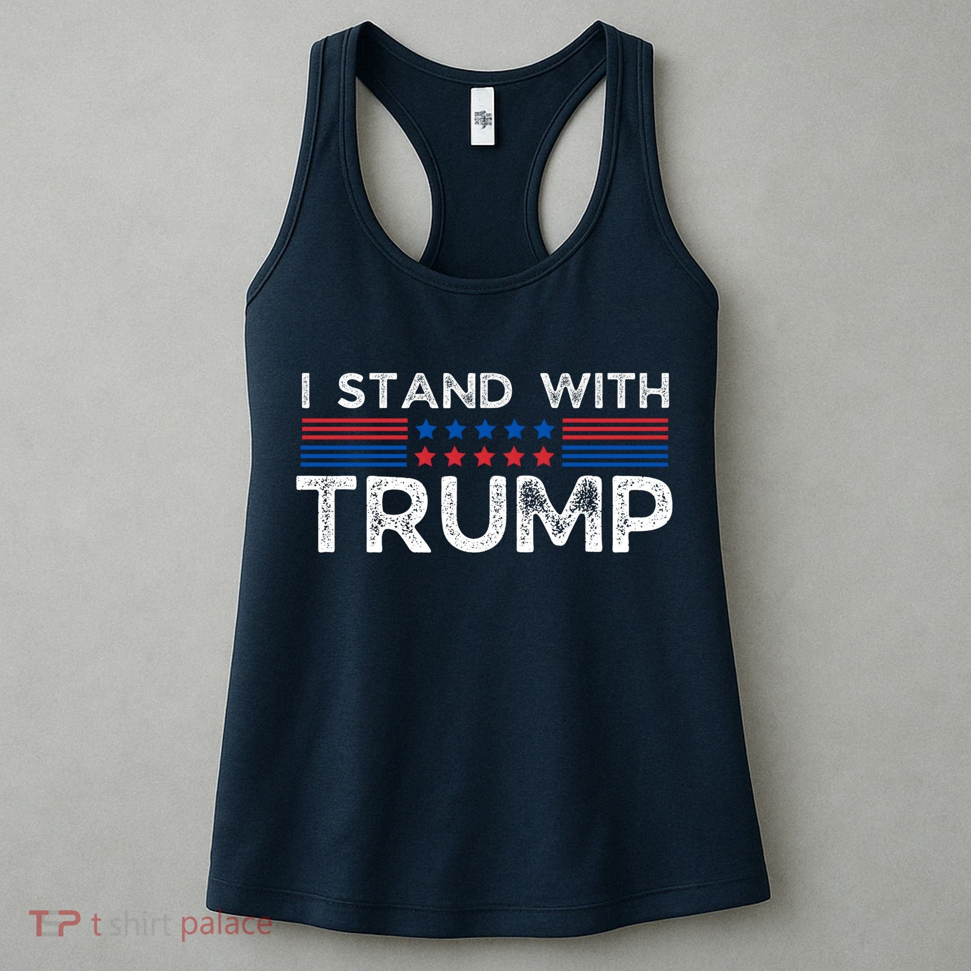 I Stand With President Trump Women's Tank Top
