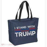 I Stand With President Trump Tote Bag thumb 2