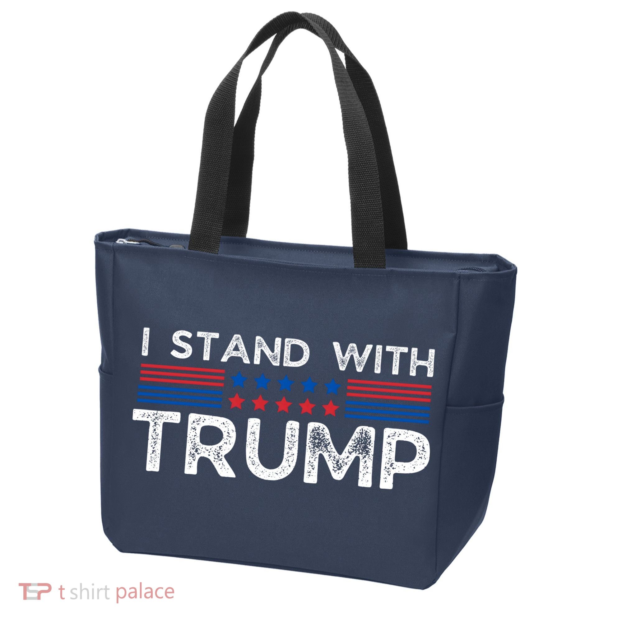 I Stand With President Trump Tote Bag