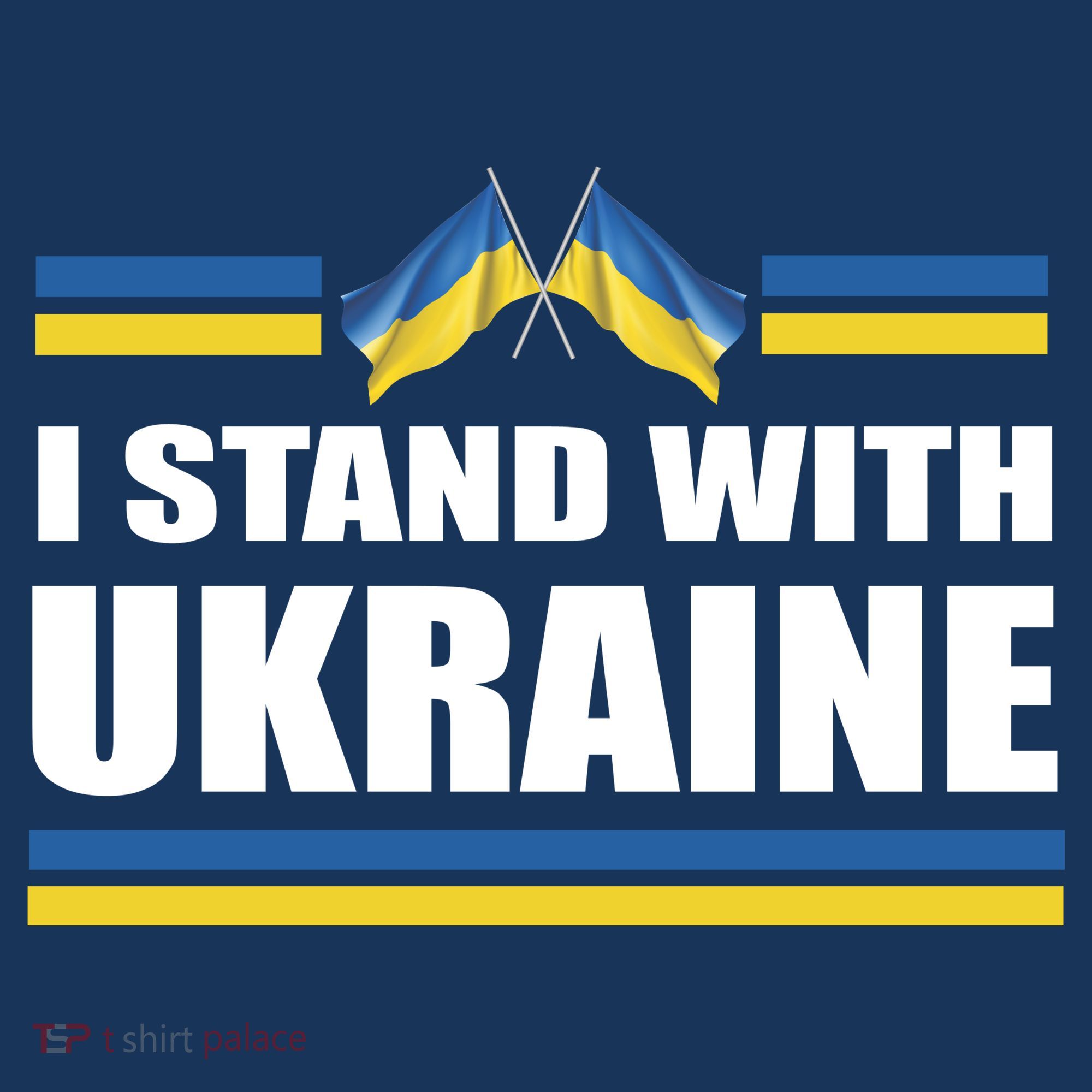 I Stand With Ukraine Ukrainian Flags Women's Hoodie