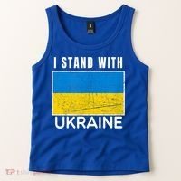 I Stand With Ukraine Flag For Ukrainian Lover Gift Tank Top thumb 2