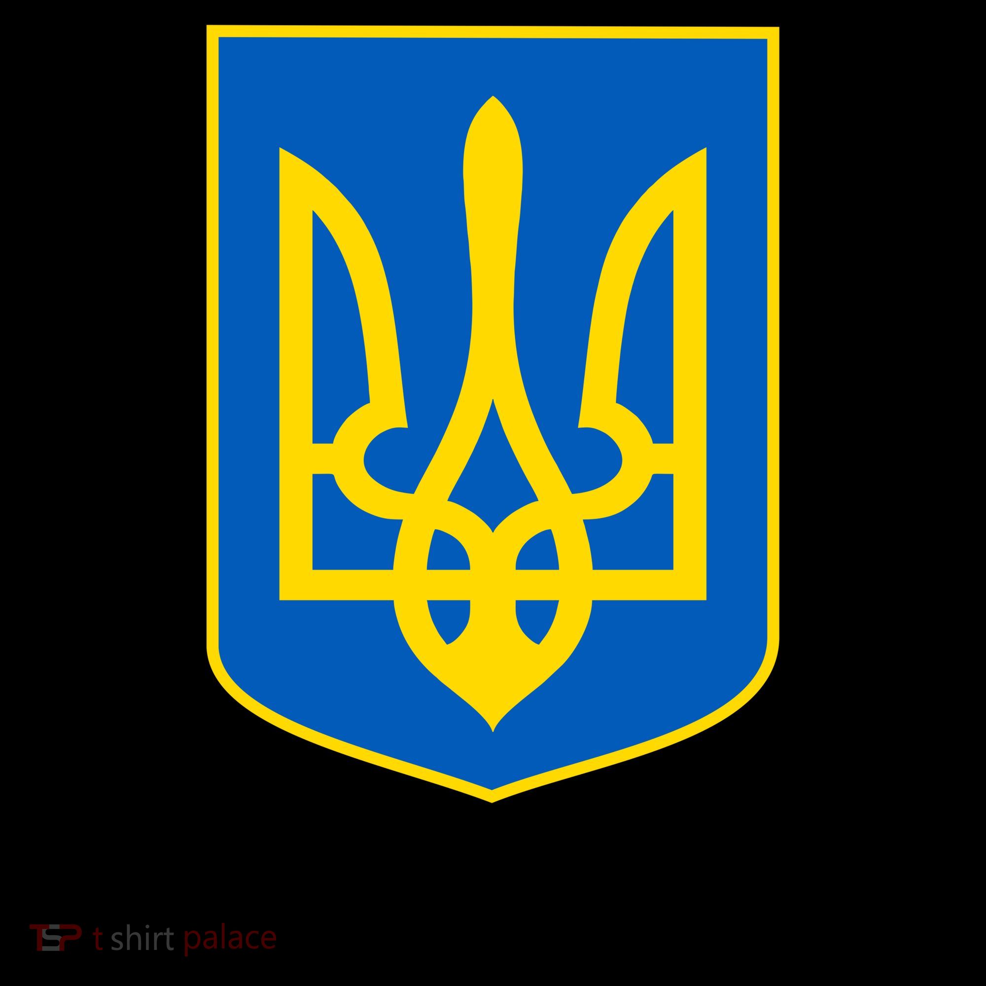 I Stand With Ukraine USA Support Ukrainian Pride Trident Coffee Mug
