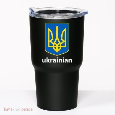 I Stand With Ukraine USA Support Ukrainian Pride Trident Tumbler