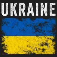 I Stand With Ukraine Flag Yellow And Blue Support The Ukranian Gift Beanie thumb 2