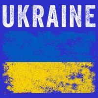 I Stand With Ukraine Flag Yellow And Blue Support The Ukranian Gift Long Sleeve Shirt thumb 2