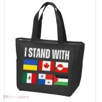 I Stand With Ukraine Canada Greenland Mexico Panama Gaza Tote Bag thumb 3