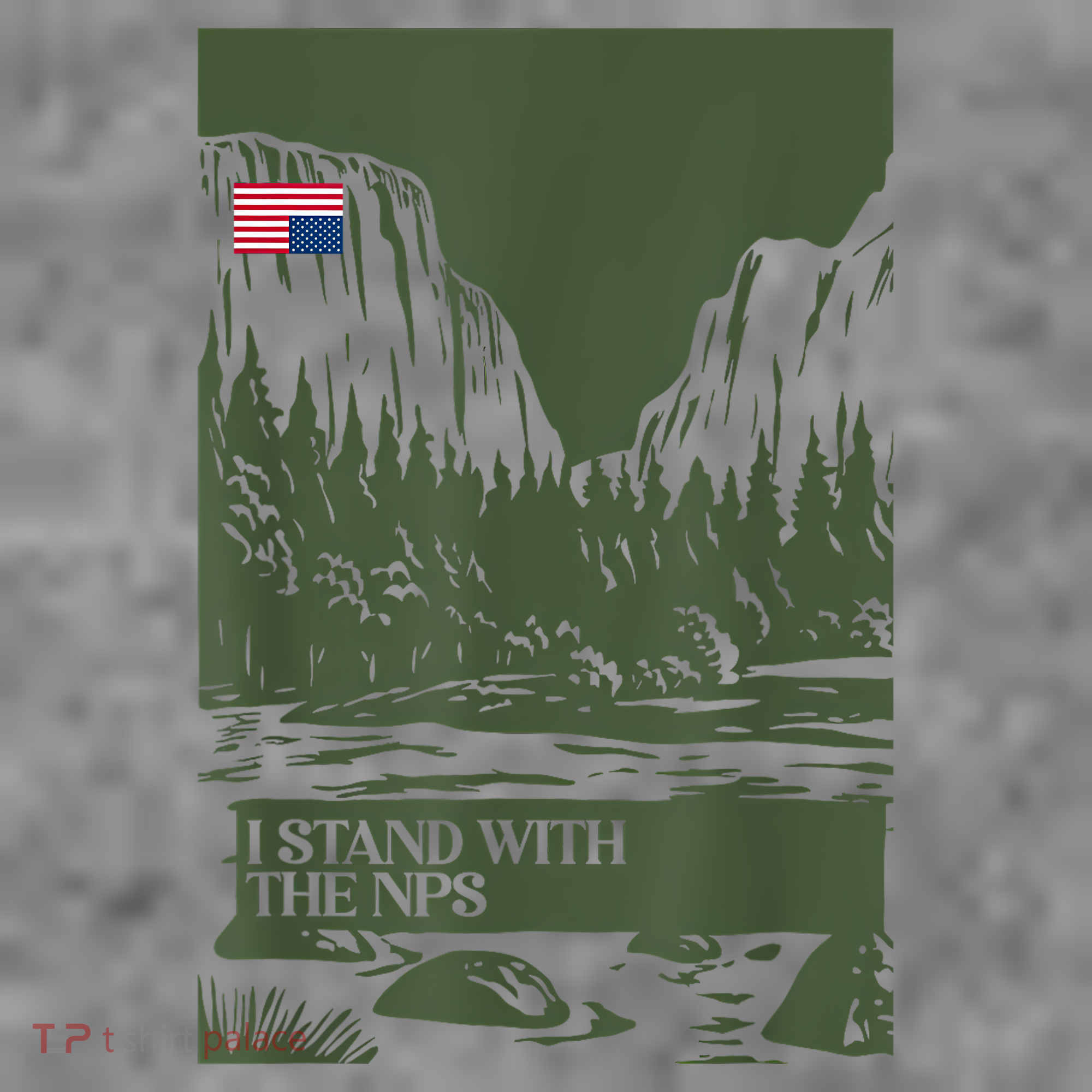 I Stand With The Nps National Park Support Park Rangers Toddler Hoodie