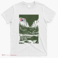 I Stand With The Nps National Park Support Park Rangers T-Shirt thumb 0