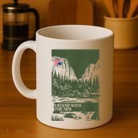 I Stand With The Nps National Park Support Park Rangers Coffee Mug thumb 4