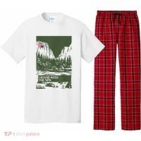 I Stand With The Nps National Park Support Park Rangers Pajama Set thumb 0