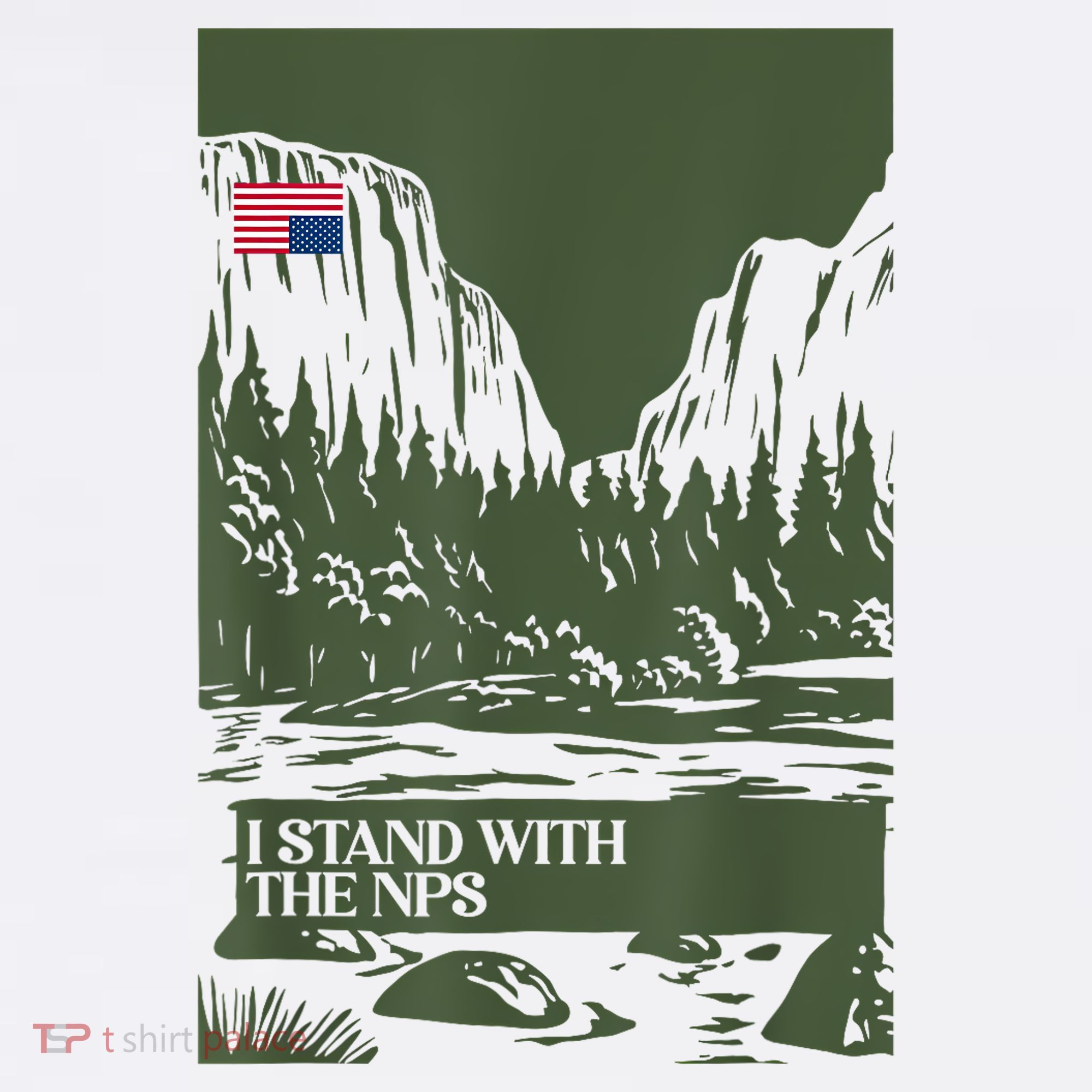 I Stand With The Nps National Park Support Park Rangers Women's Hoodie