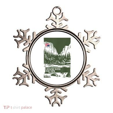 I Stand With The Nps National Park Support Park Rangers Ornament