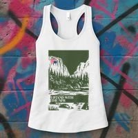 I Stand With The Nps National Park Support Park Rangers Women's Tank Top thumb 3