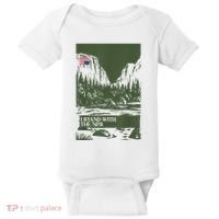 I Stand With The Nps National Park Support Park Rangers Baby Bodysuit thumb 0