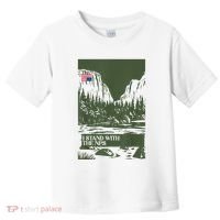 I Stand With The Nps National Park Support Park Rangers Toddler T-Shirt thumb 0