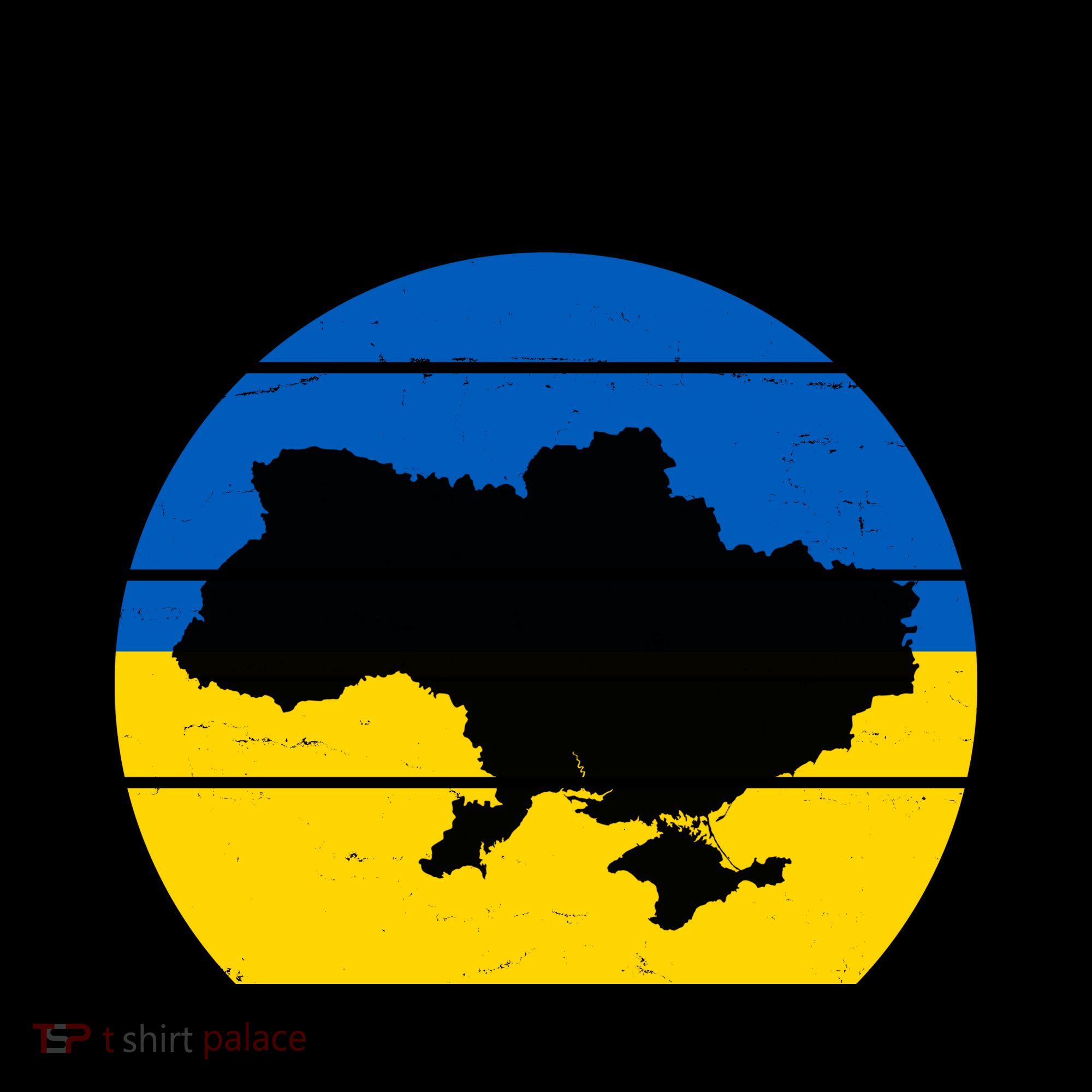 I Stand With Ukraine Ukrainian Map Coffee Mug