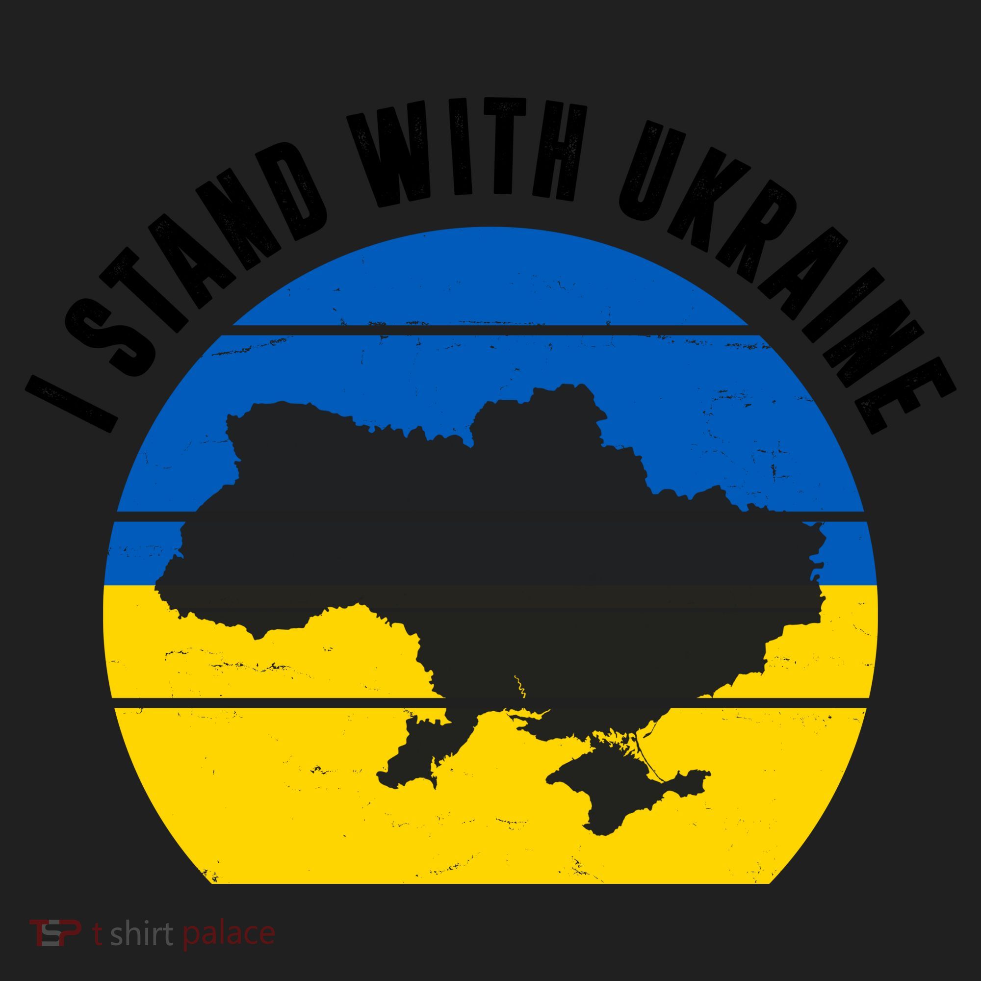 I Stand With Ukraine Ukrainian Map Hat