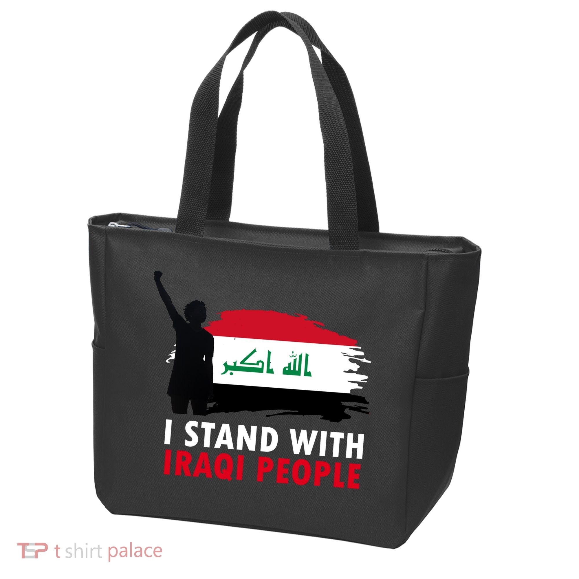 I Stand With Iraqi People Support Iraq Tote Bag