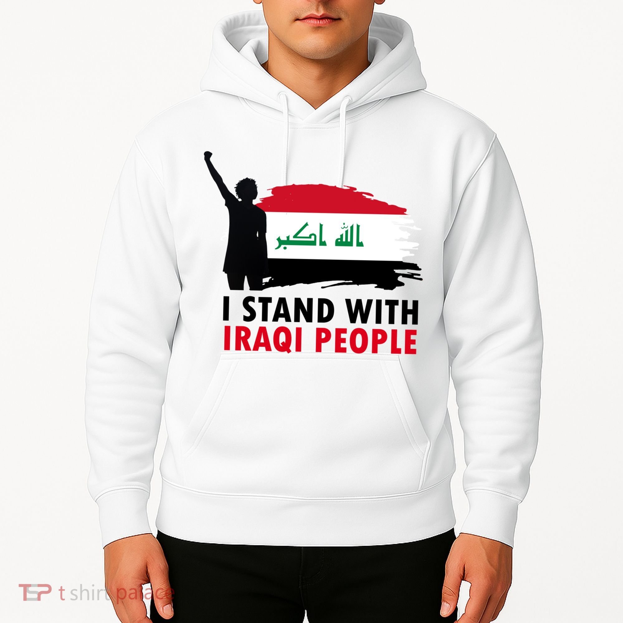 I Stand With Iraqi People Support Iraq Hoodie