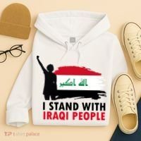 I Stand With Iraqi People Support Iraq Hoodie thumb 4