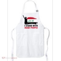 I Stand With Iraqi People Support Iraq Apron thumb 0